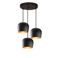 Lustra, Alby, 525NOR1655, Fier, Negru