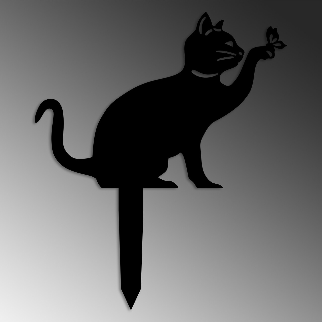 Obiect decorativ de grădină, Cat 03, 36x31 cm, Negru - view 5