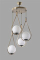 Lustra, Stala, 846STL2869, Metal, Alb / Cupru