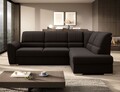 Coltar extensibil dreapta 3 locuri ELTAP, RT-22FL, Siber, 270x186x93 cm, lemn/poliester, maro inchis