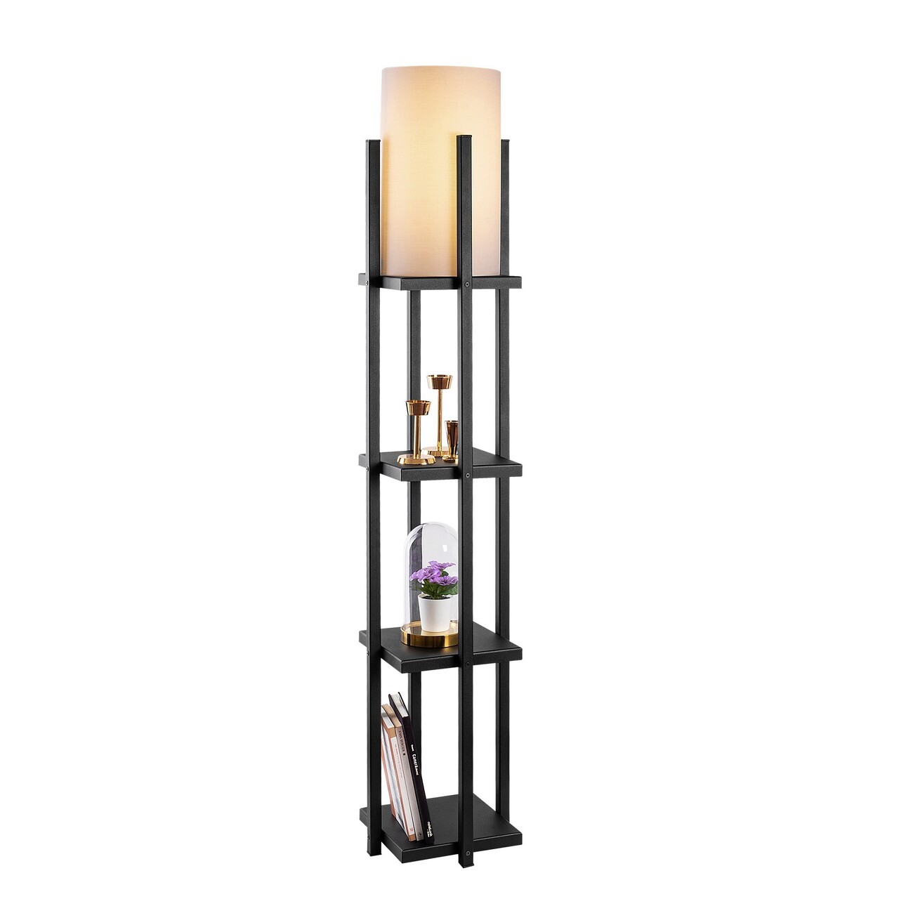 Lampadar, Lampana, 211LMP1101, Metal, Negru