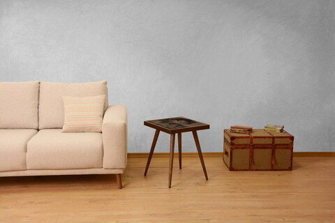 Masute, Puqa Design, Sali, PAL, Negru / Vechi