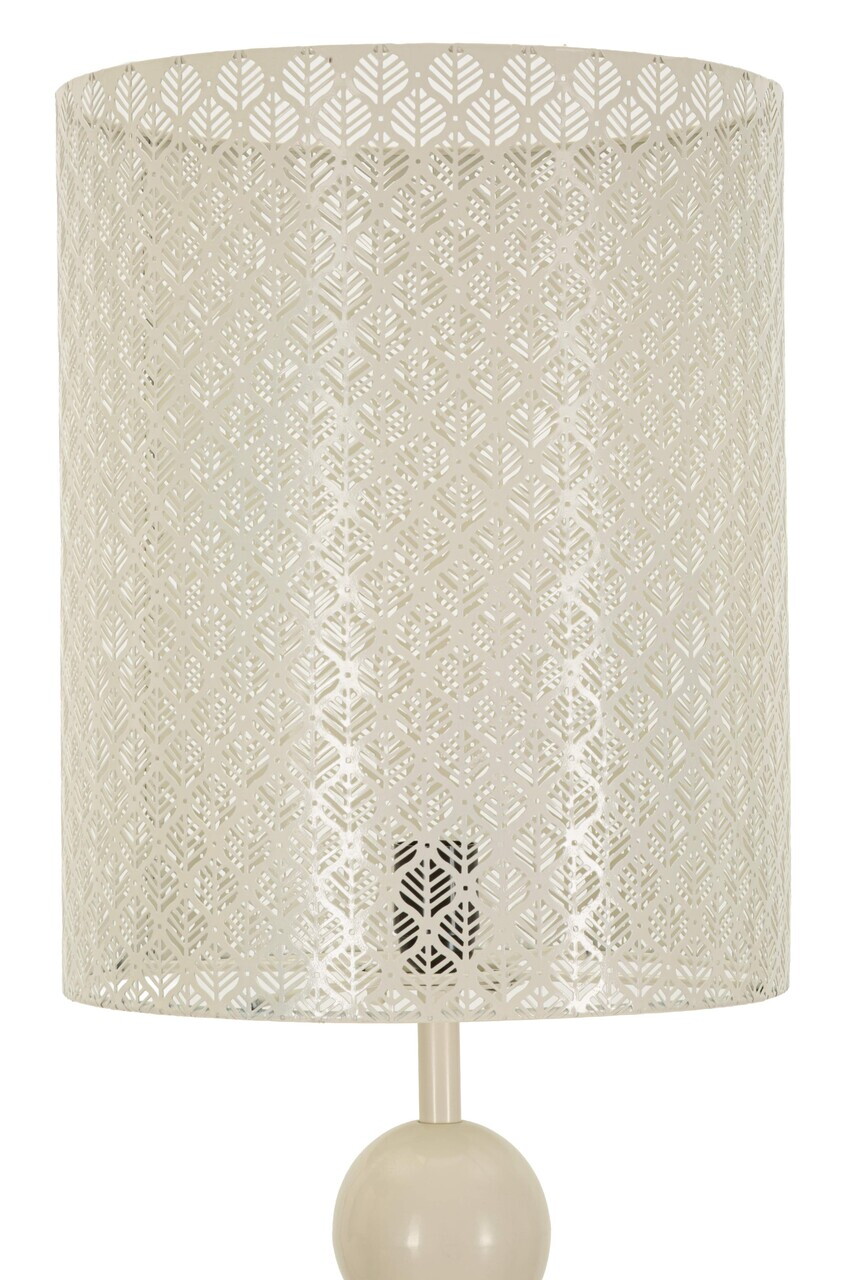 Lampadar, Daphne, Mauro Ferretti, metal, 1 x E27, 40W, 33x160 cm, crem — imaginea 7