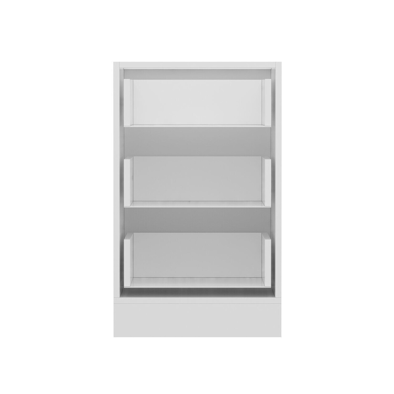 Dulap pentru bucatarie, Hanah Home, Minar, 50x87x58 cm, Alb / Antracit — imaginea 4