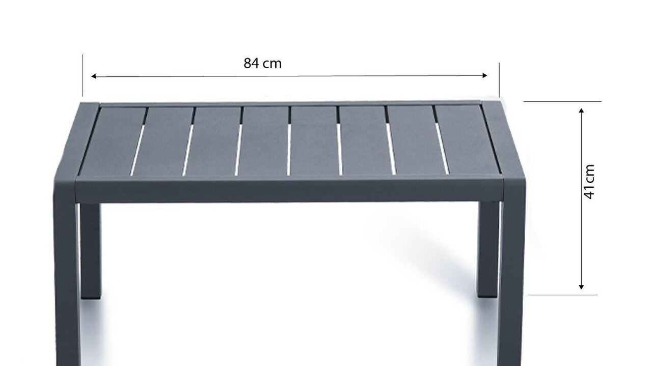 Set mobilier de gradina, Hanah Home, Siena, Antracit - view 10