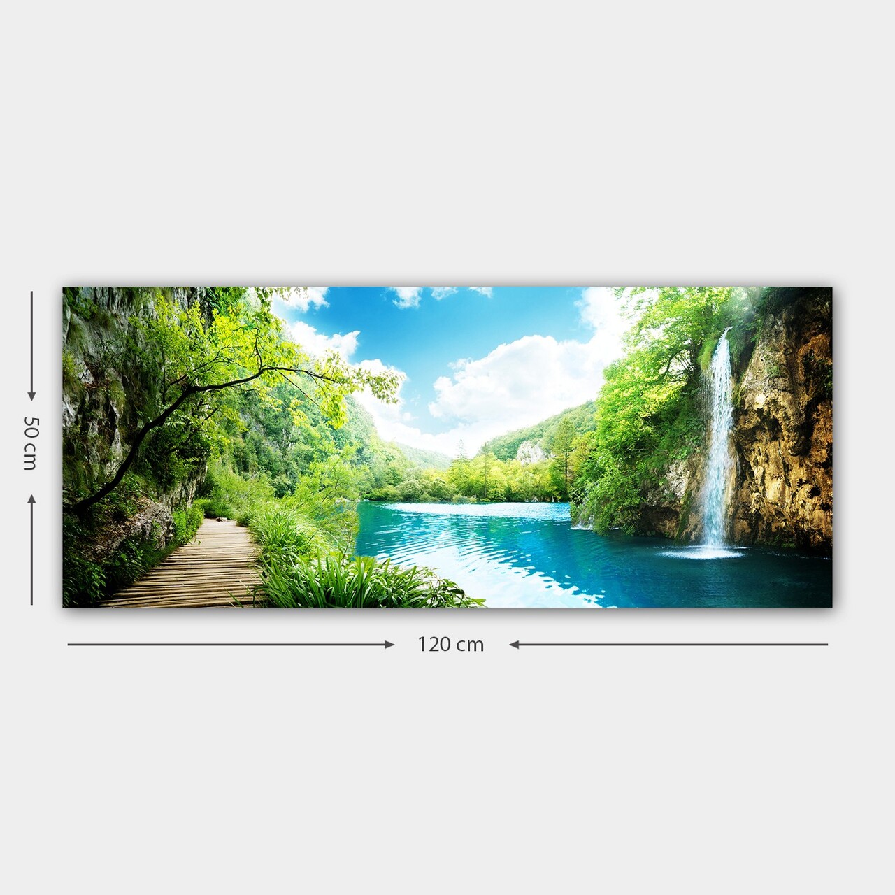 Tablou decorativ, YTY69815398_50120, Cadru: 100% LEMN (grosime: 3 cm), Multicolor - view 3