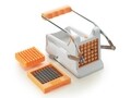 Feliator pentru cartofi, Tagliabile, Excelsa, 26x15x12 cm, plastic/inox
