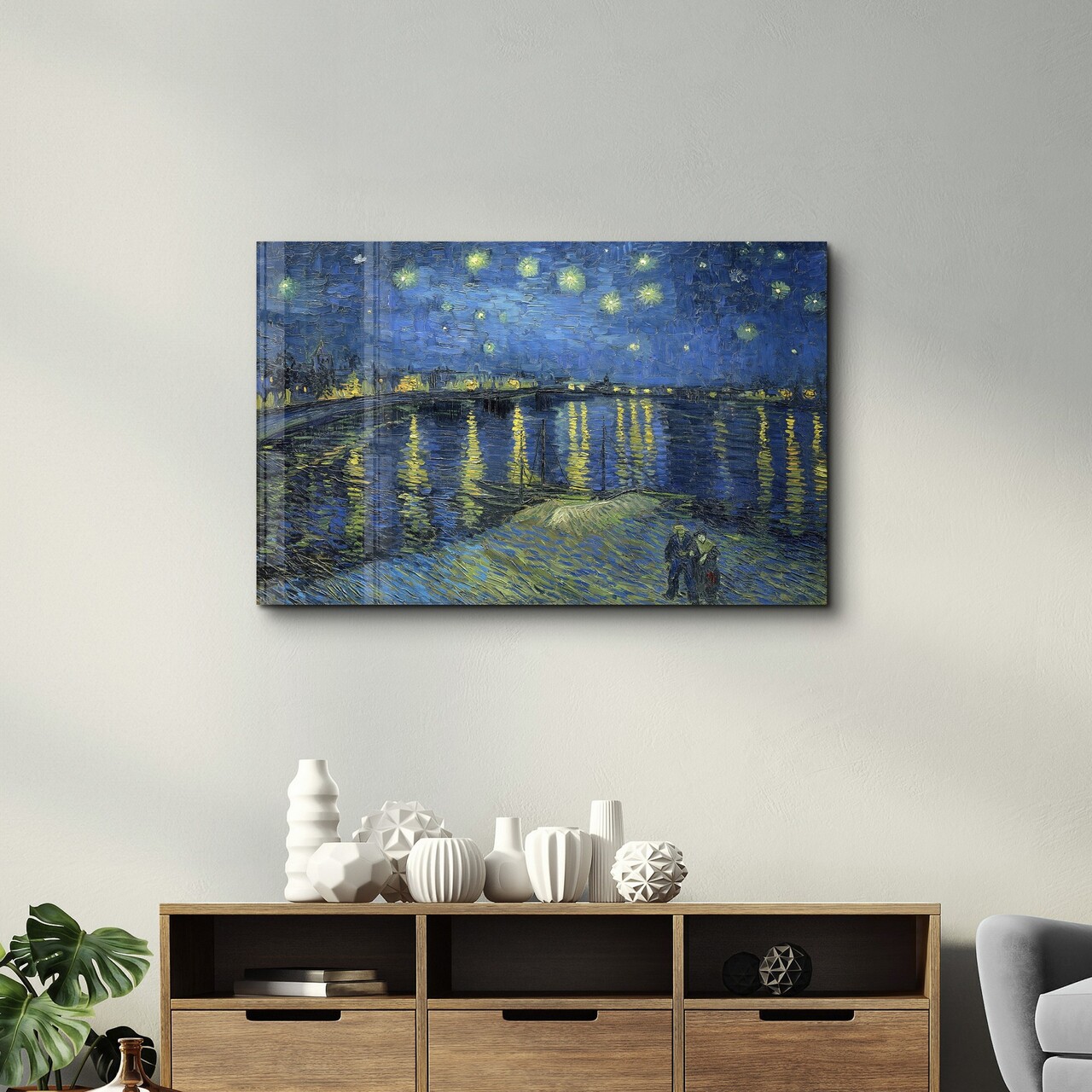 Tablou decorativ, VFT-1072, Dimensiune: 35 x 55 cm, Multicolor - view 2