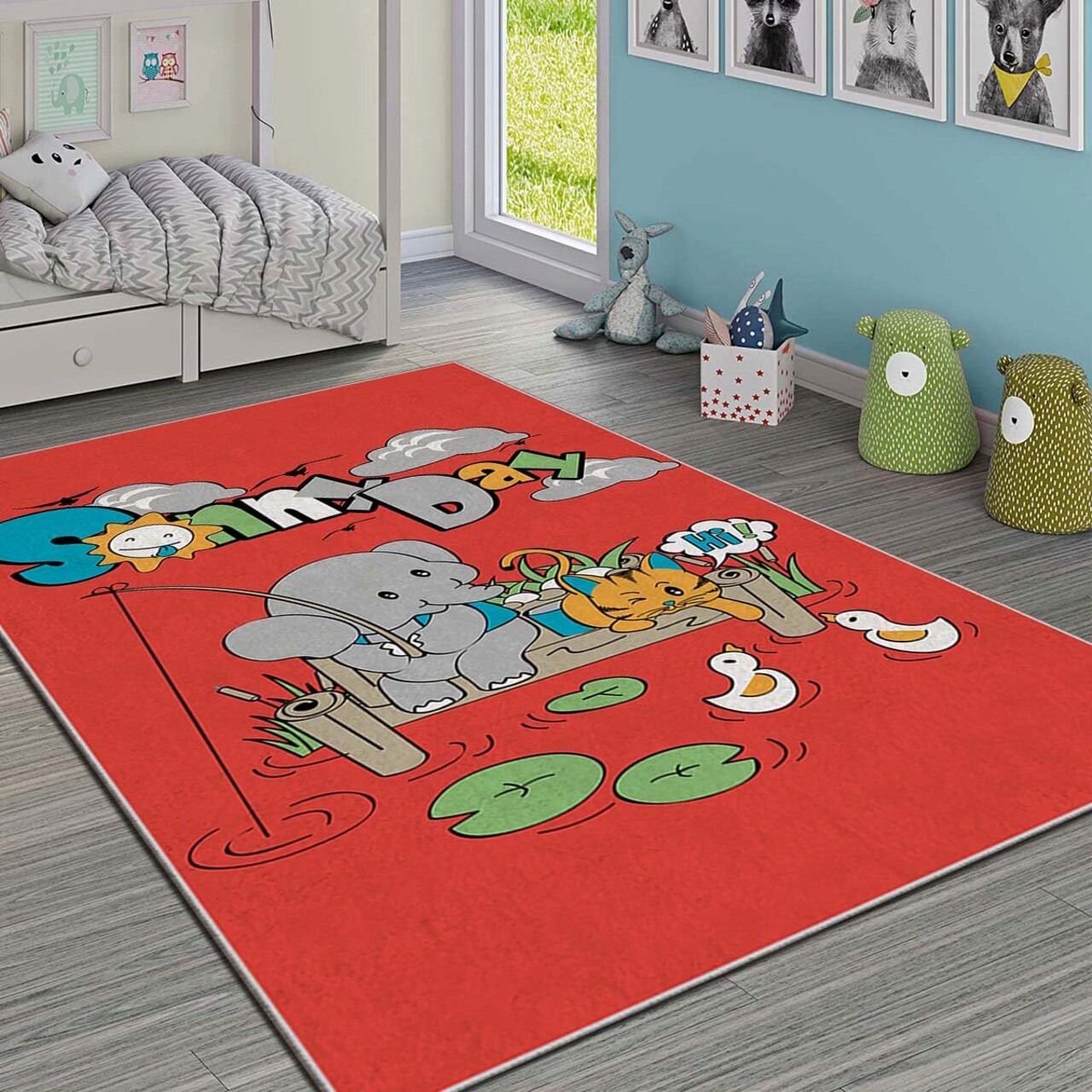 Covor HMI KDC-92 80x140 cm Poliester Multicolor