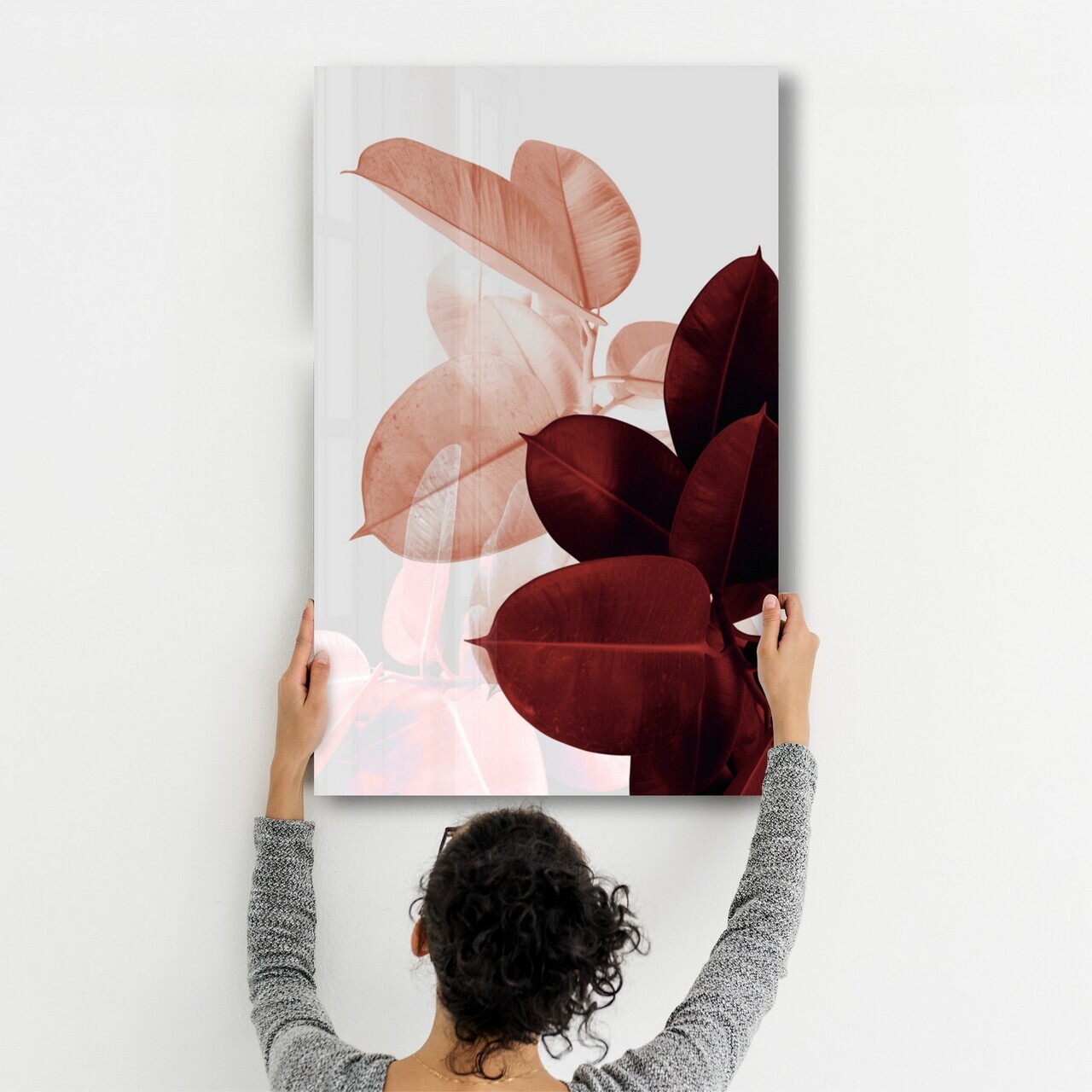 Tablou decorativ, OGLS-4075, Dimensiuni: 46 x 72 cm, Multicolor — imaginea 2