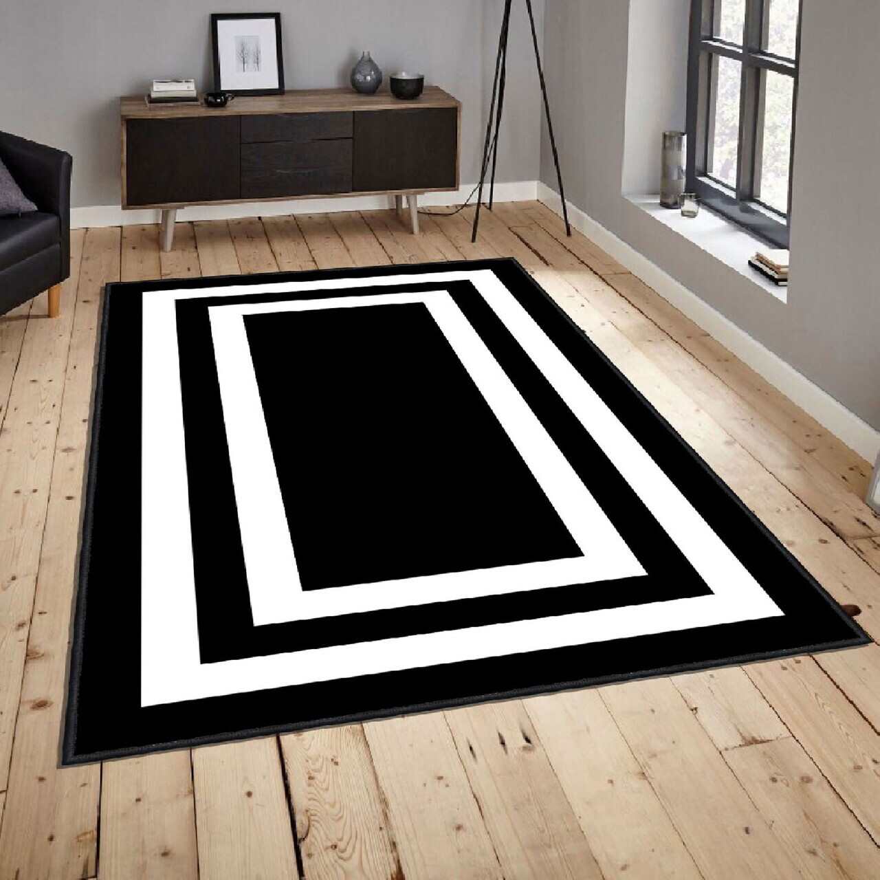 Covor, Els2229, 120x180 cm, Catifea, Multicolor — imaginea 2
