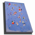 Tablou decorativ, 70100KANDINSKY033, Canvas, Lemn, Multicolor