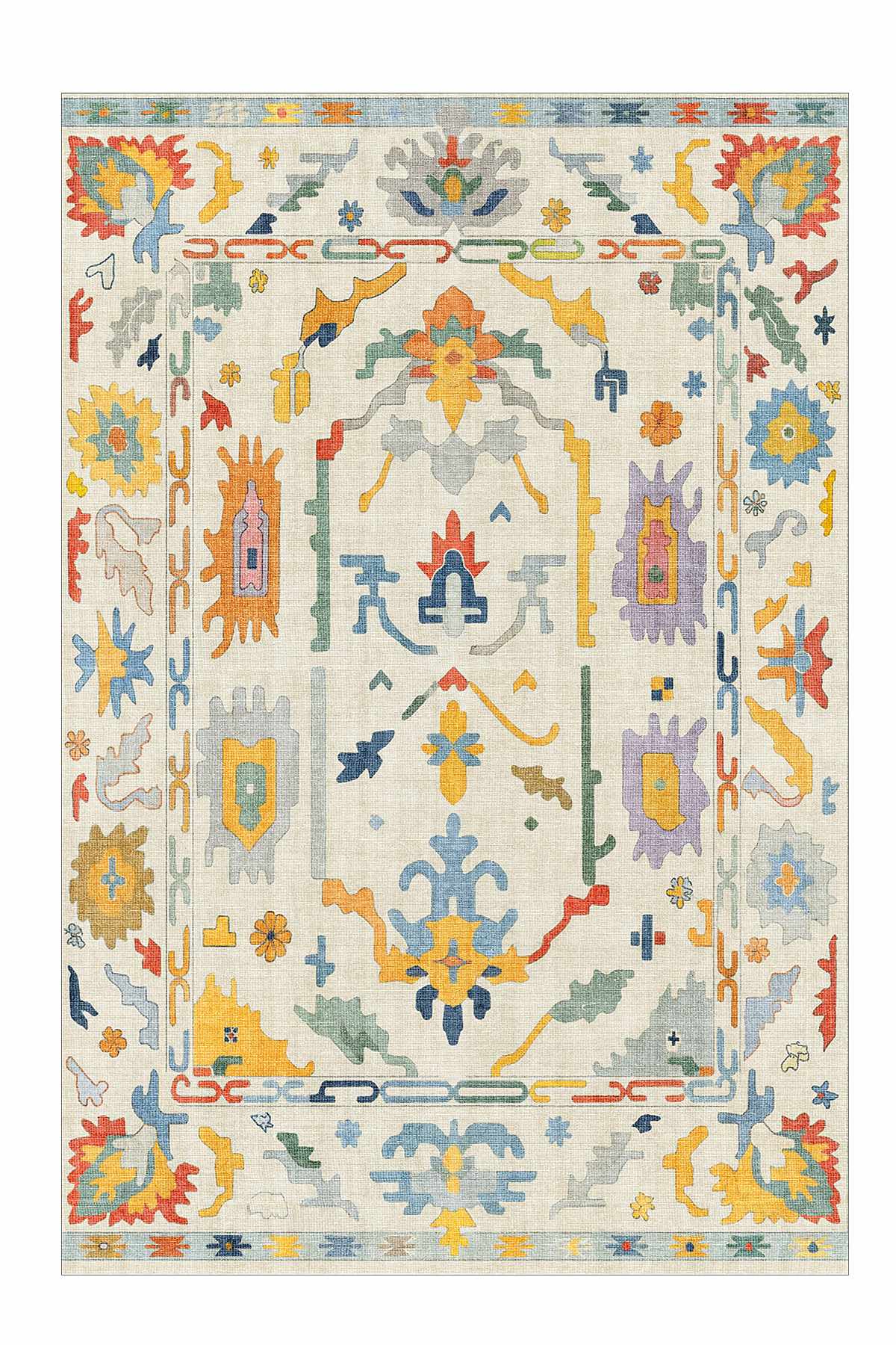 Covor, Haere, 100x160 cm, Multicolor