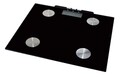 Cantar electronic pentru persoane Jocca, 30x26.8x2.2 cm , negru