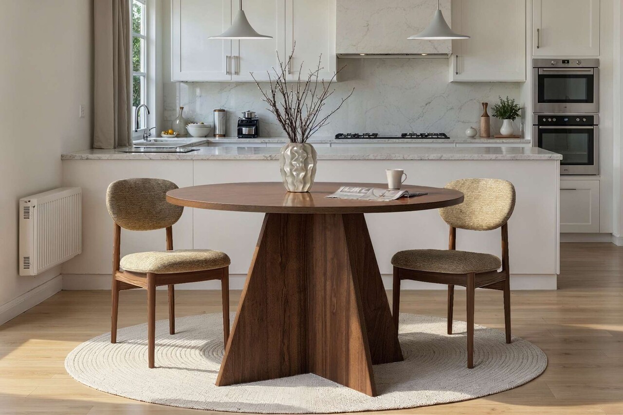 Masa, Hanah Home, Virella, 120x75x120 cm, Maro