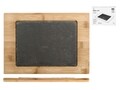 Platou servire Slate & Bamboo, H&H, 20 x 28 cm, bambus/ardezie