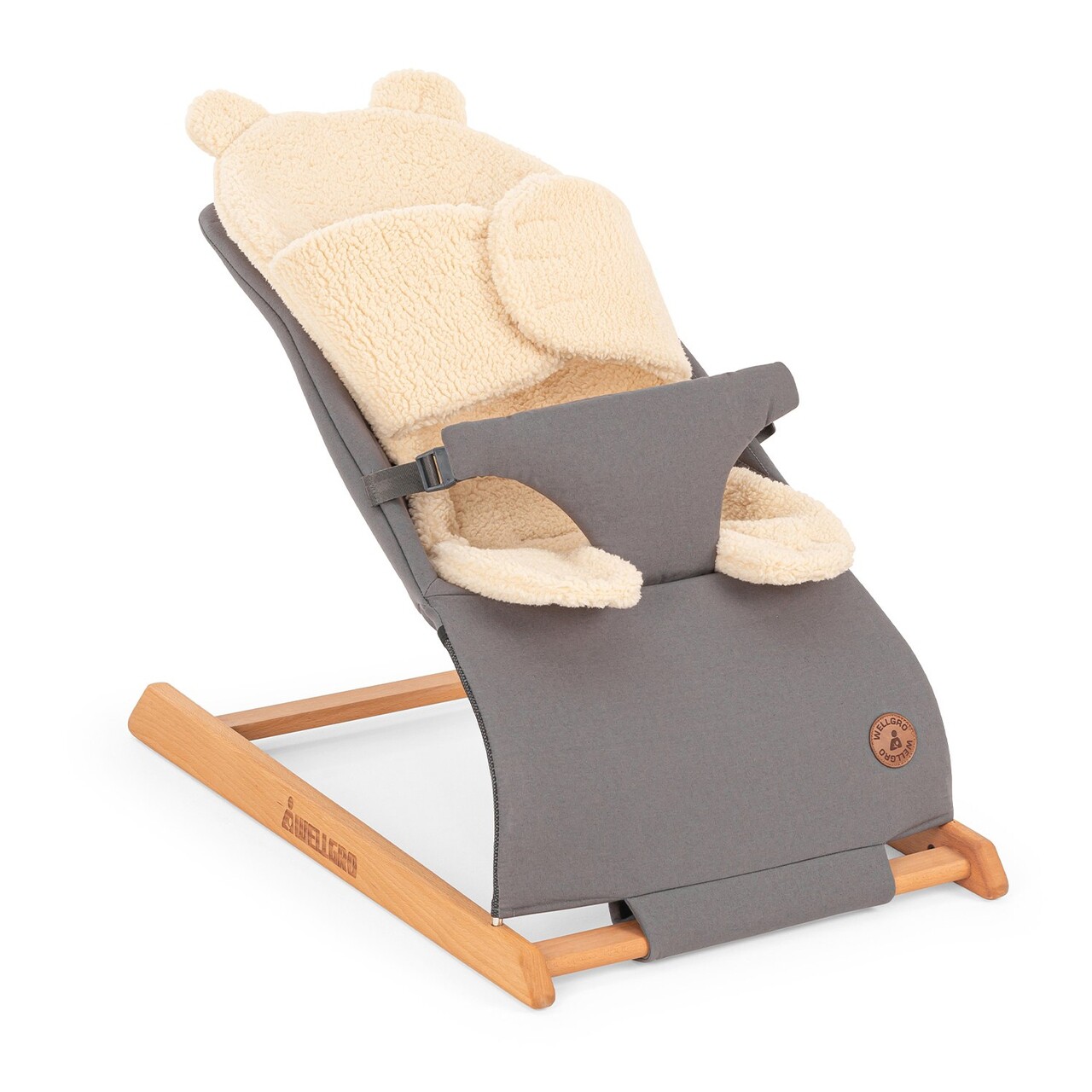 Perna universala copii Baby Pad, Wallxpert, Teddy Bear, Poliester, Bej - view 9