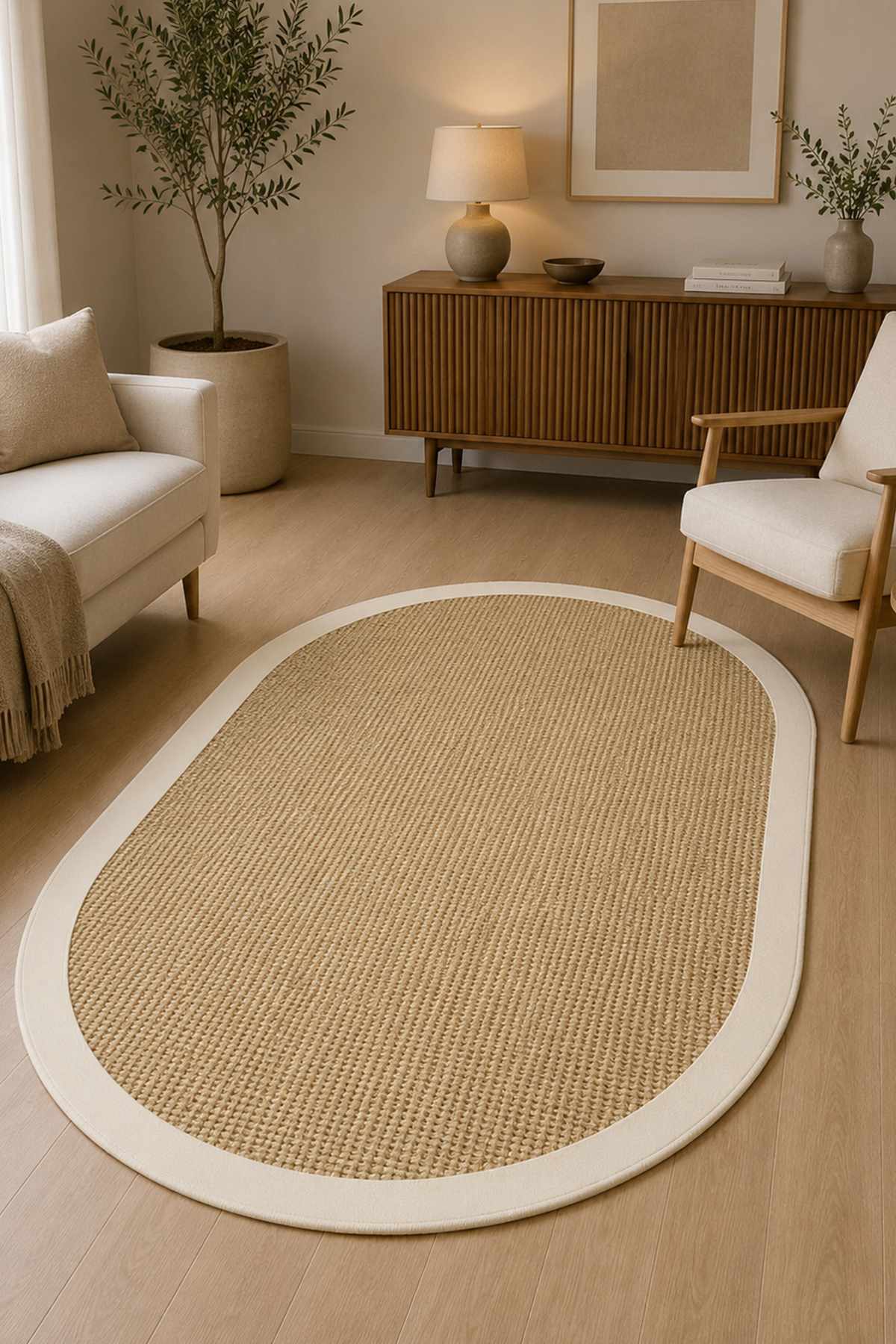 Covor, Rona Oval, 60x150 cm, Multicolor