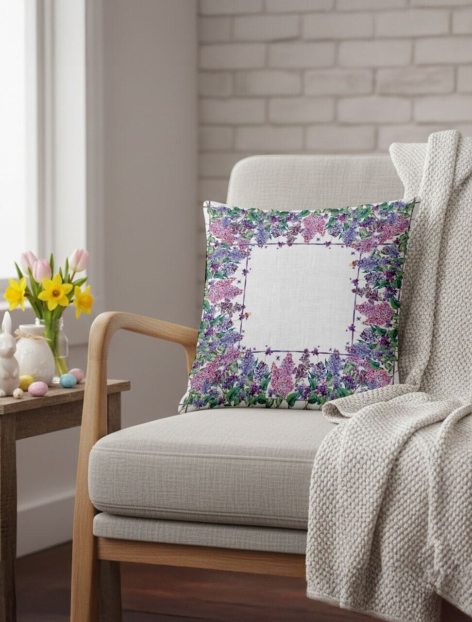 Husa de perna, Pillow 0001, 43x43 cm, Multicolor — imaginea 2