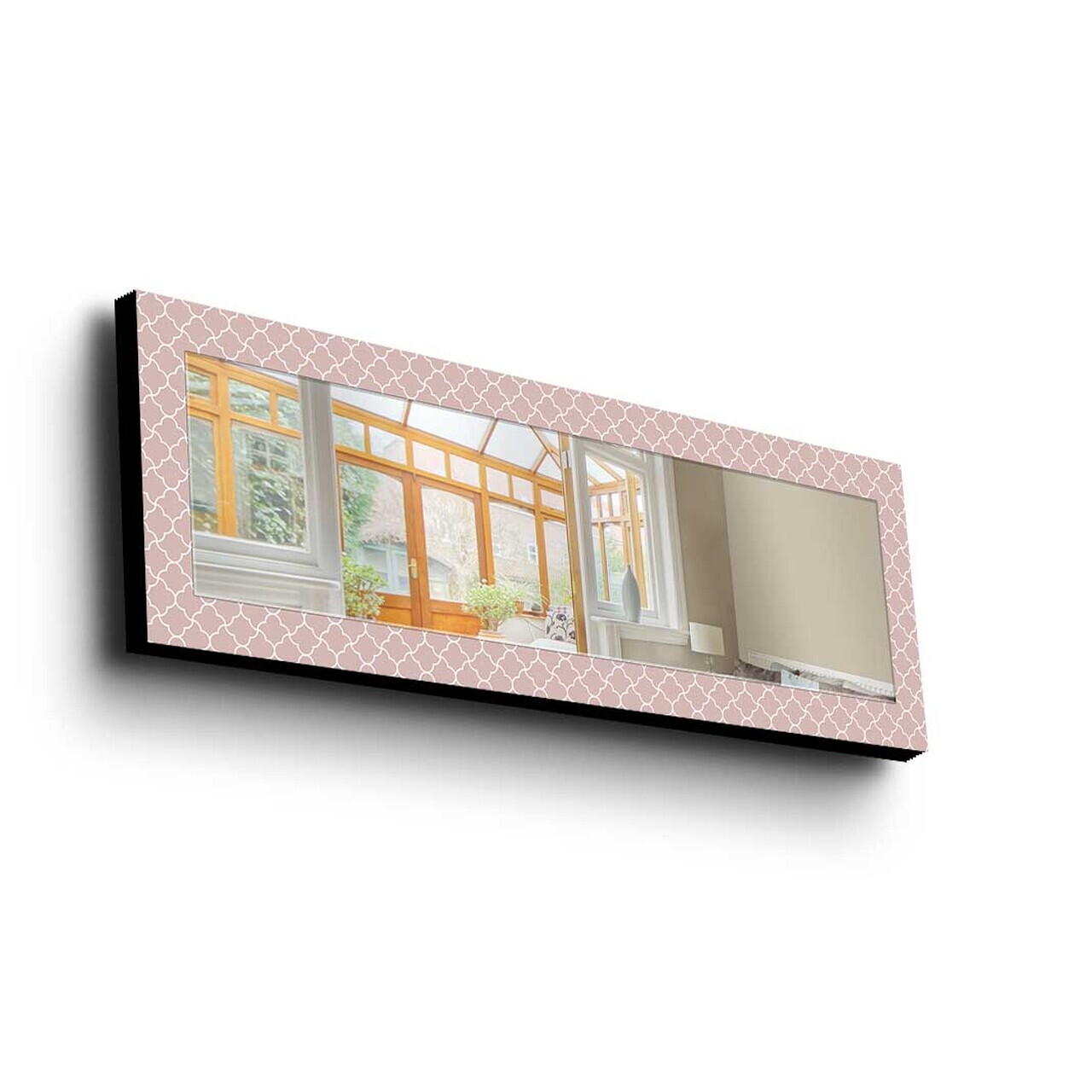 Oglinda decorativa, 40120MA-011, Cadru din lemn de pin (grosime: 27 mm), Multicolor — imaginea 3