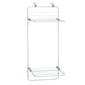 Uscator de haine suspendabil Brezio, iDesign, fixare pe usa, 51x47.5x120.5 cm, otel
