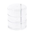 Organizator pentru bijuterii Swivel, Compactor, polistiren , transparent