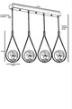 Lustra, Stala, 846STL2858, Metal, Cupru