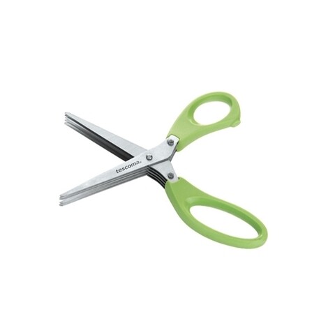 Foarfeca cu teaca pentru verdeturi Presto, Tescoma, 5 x 21 cm, inox/plastic, verde