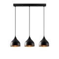 Lustra, Tattoo - 6211, Tatum, 68 x 18 x 114 cm, 3 x E27, 40W, negru