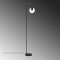Lampadar, Fulgor, 942FLG1339, Metal, Negru