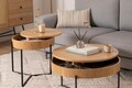 Set masute 2 piese, Howard, Islo, Natural