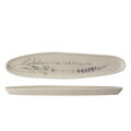 Platou pentru servire, Bloomingville, Bea, 35.5x8x2 cm, ceramica, natural