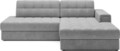 Coltar extensibil dreapta 3 locuri ELTAP, RT-84MO, Blezalt, 240x150x82 cm, lemn/poliester, gri deschis