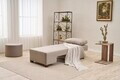 Fotoliu extensibil, Atelier del Sofa, 613LFS1133, Crem