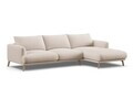 Coltar dreapta 4 locuri, Naomi, Micadoni Home, 285x170x75 cm, tesatura structurata, bej