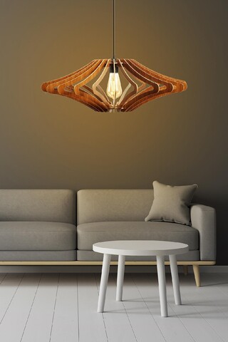 Lustra, 168, fullhouse, 59 x 55 cm, 1 x e27, 60w, maro