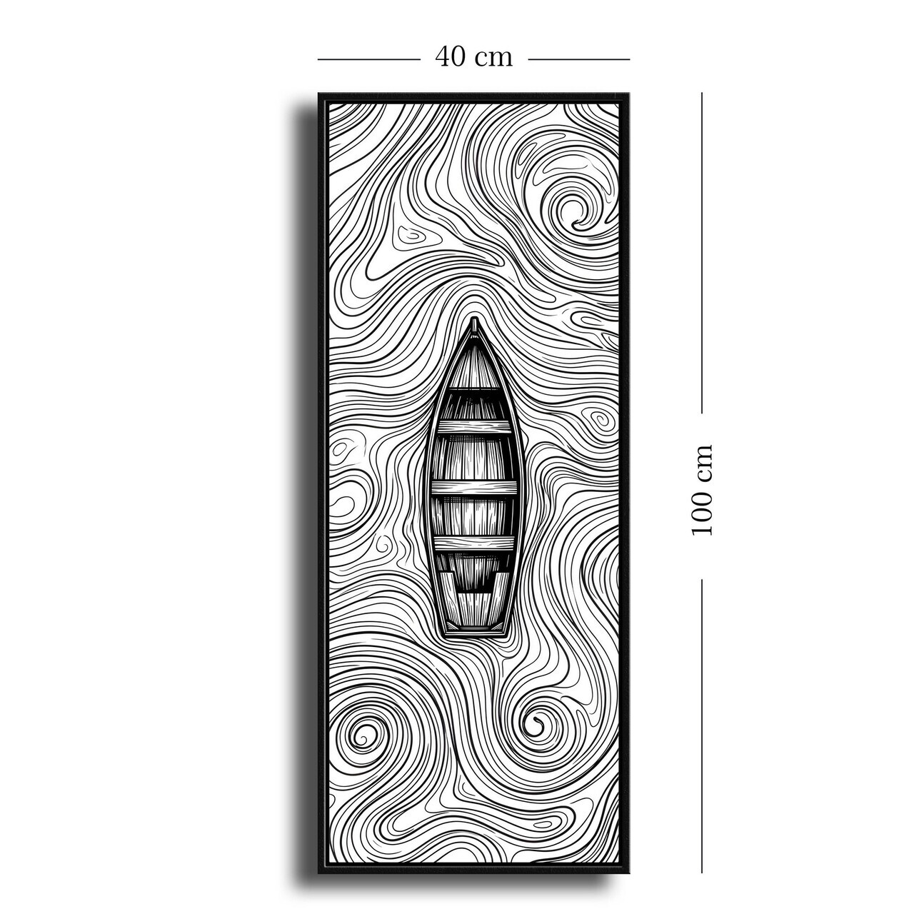 Tablou decorativ, 40100Lcsyh-005, Cadru: PVC (Grosime: 5 cm), Multicolor — imaginea 5