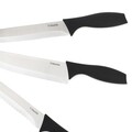Set 5 cutite + suport B2 Skat Essentials, Homla, inox, negru