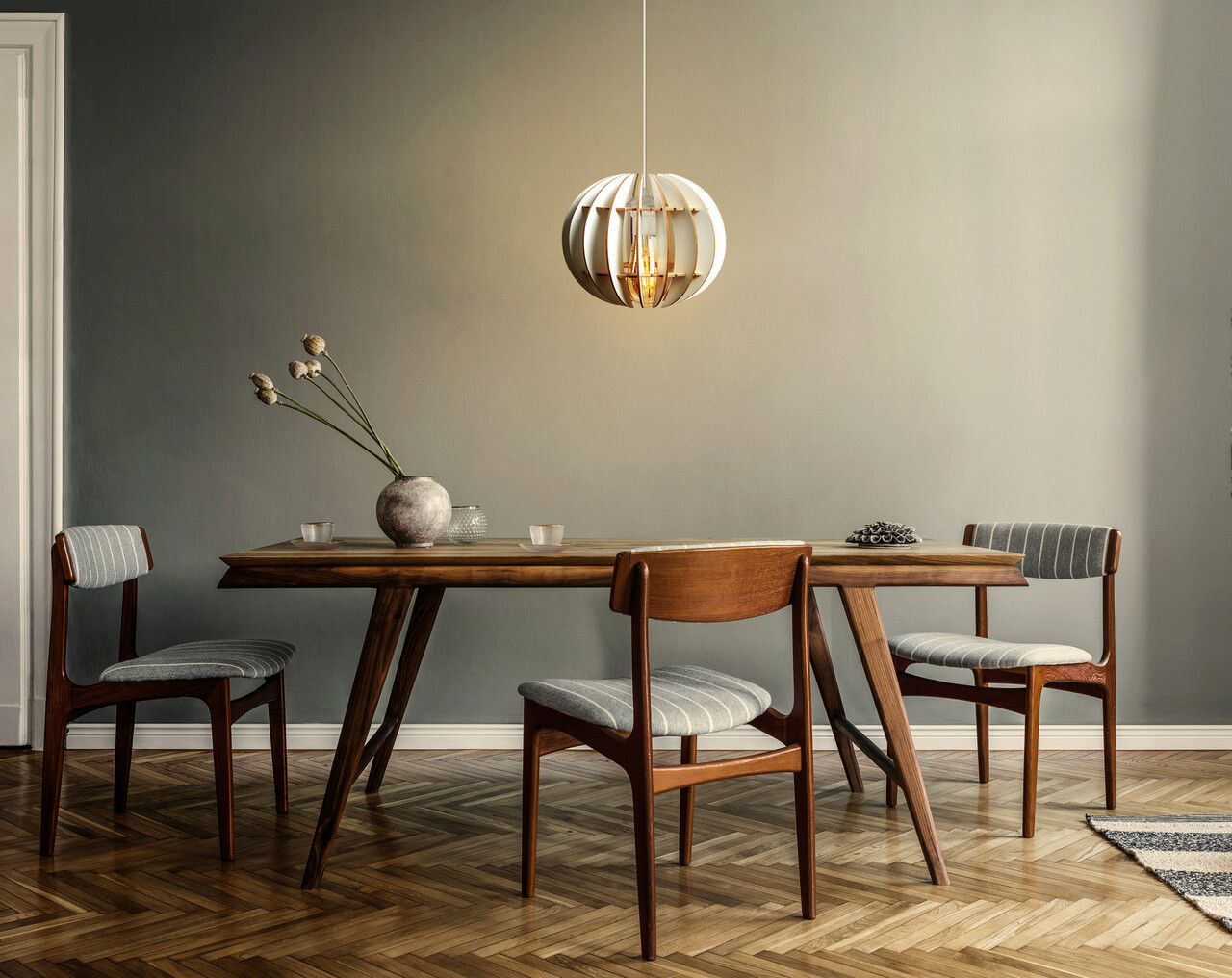 Lustra, FullHouse, 390FLH1547, MDF, Alb - 1 | YEO
