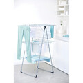 Uscator de rufe vertical, Brabantia, Tower, 23 m capacitate de uscare, otel, gri