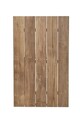 Masa extensibila pentru gradina/terasa Cameron, Bizzotto, 253 - 319 - 384 x 110 x 75 cm, aluminiu/lemn de tec, alb/natural