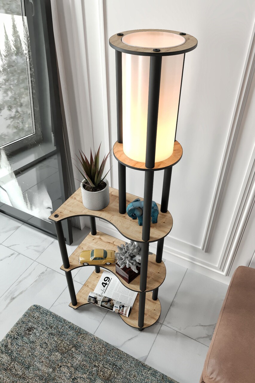 Lampadar, L'essentiel Maison, 666PTR1121, Maro - view 2