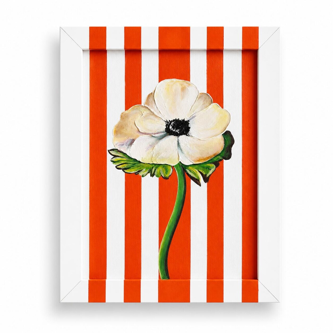 Tablou decorativ, YBC11921, Canvas, Rama din lemn (grosime 3 cm), Multicolor — imaginea 3