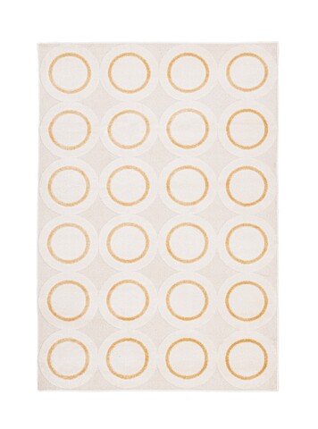 Covor Zina, Bizzotto, 160x230 cm, polipropilena/poliester, galben