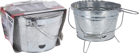 Gratar Bucket, 27×22 cm, zinc Excellent Houseware imagine noua 2022