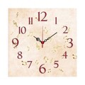 Ceas de perete, Msk-40, MDF, Dimensiune: 40 x 40 cm, Multicolor