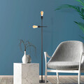 Lampadar, Fulgor, 942FLG1515, Metal, Negru