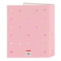 Biblioraft, Glow Lab, Hearts, A4, 27 x 33 x 6 cm, hartie, multicolor