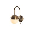 Aplica de perete, Tatum, 584TTM1969, Metal, Vintage / Alb
