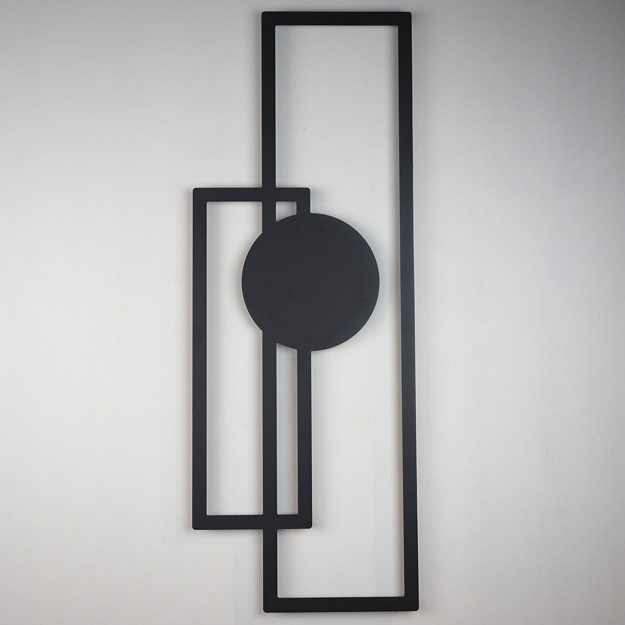 Decoratiune de perete, Trident, Dimensiune totală: 32 x 85 cm, Negru - view 2